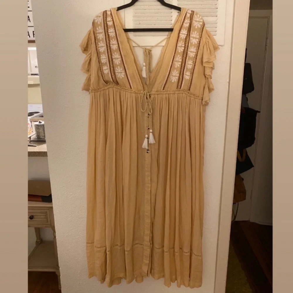 Free People Free People Bali Will Wait For You Midi Dress - Picture 4 of 15